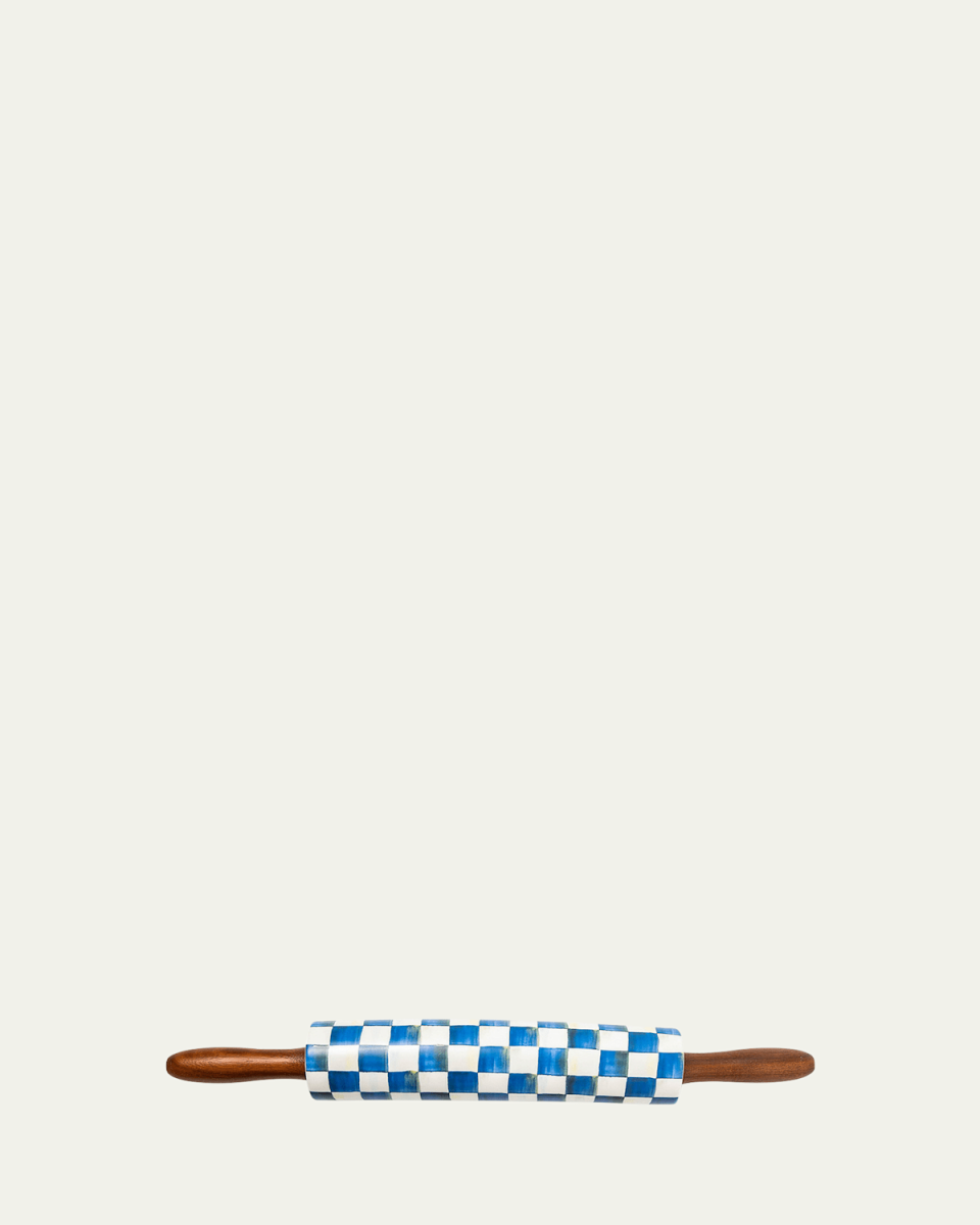 Royal Check Rolling Pin